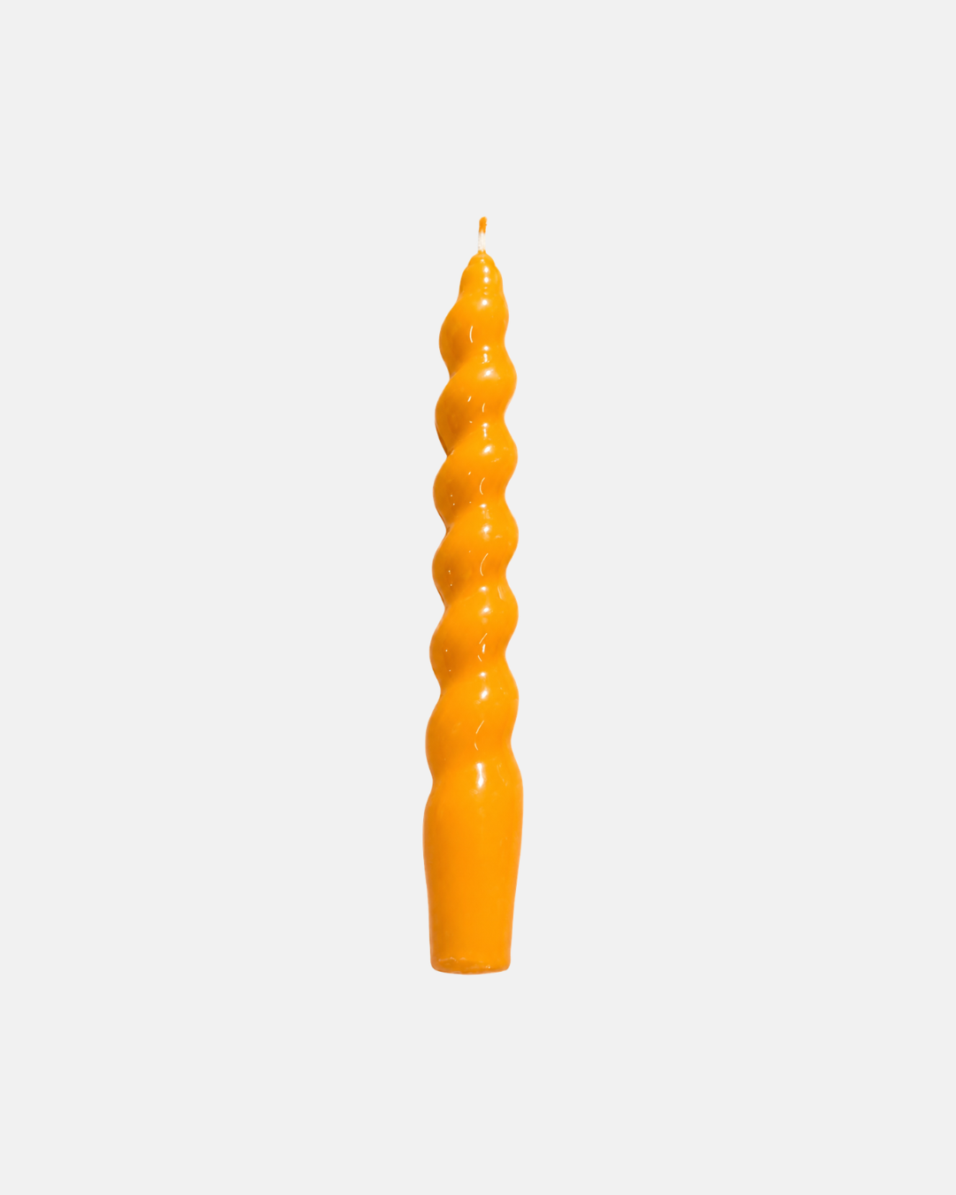 Maegen Spiral Soy Wax Candle in Tangerine or Navy