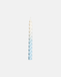 Soie Soy Wax Twirl Taper Candle in Ombre