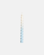 Soie Soy Wax Twirl Taper Candle in Ombre
