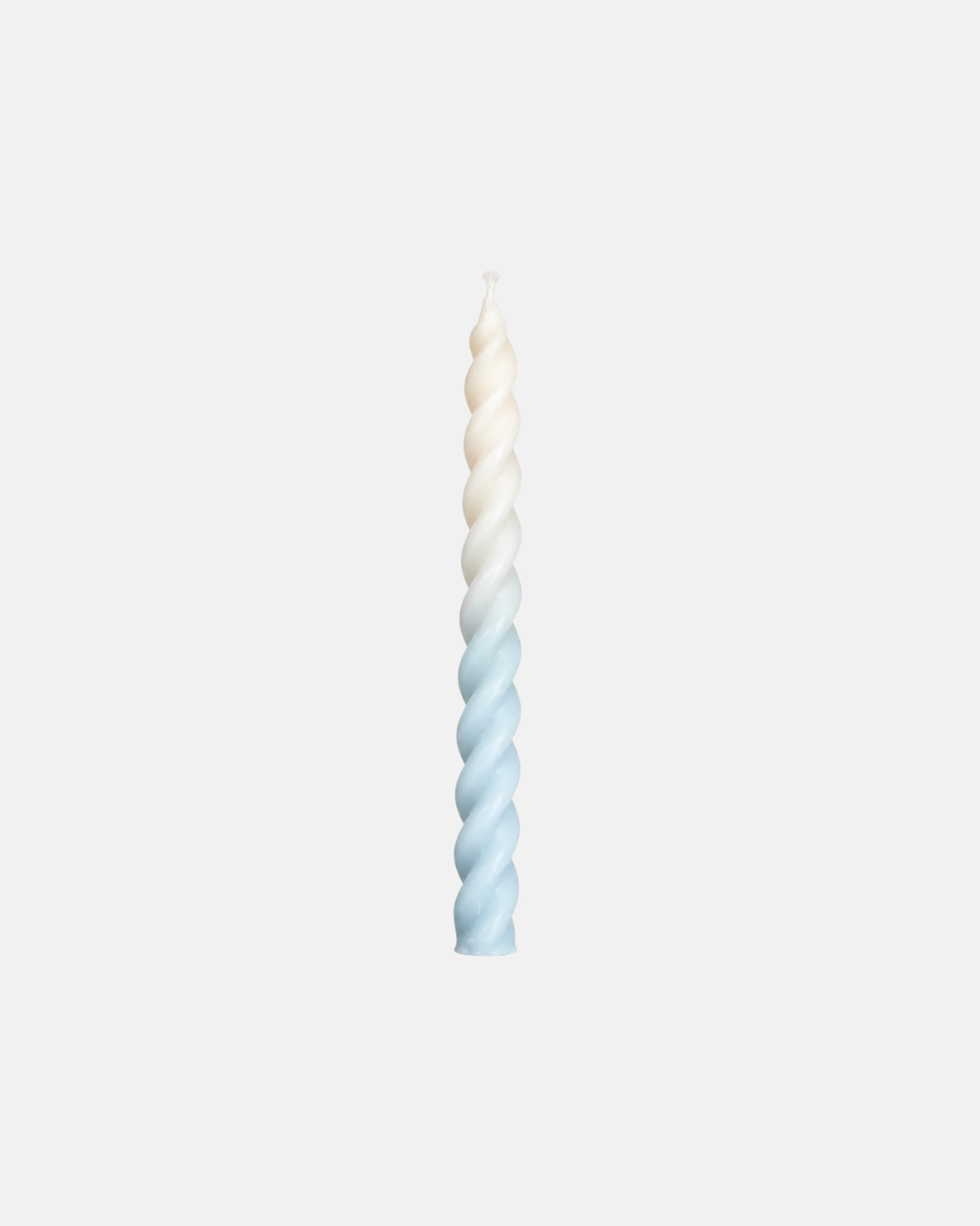 Soie Soy Wax Twirl Taper Candle in Ombre