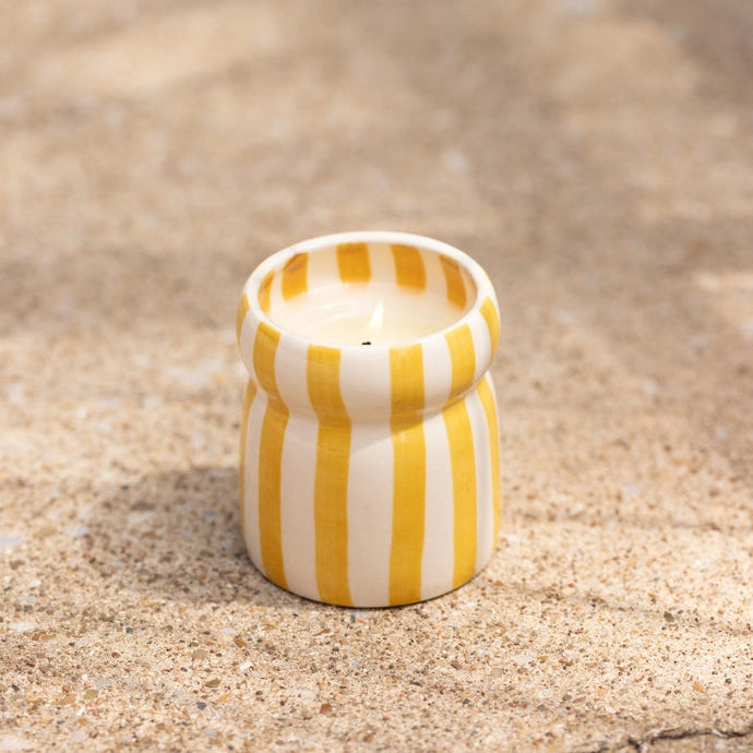 Paddywax Cabana Ceramic Soy Candle Gold Coast