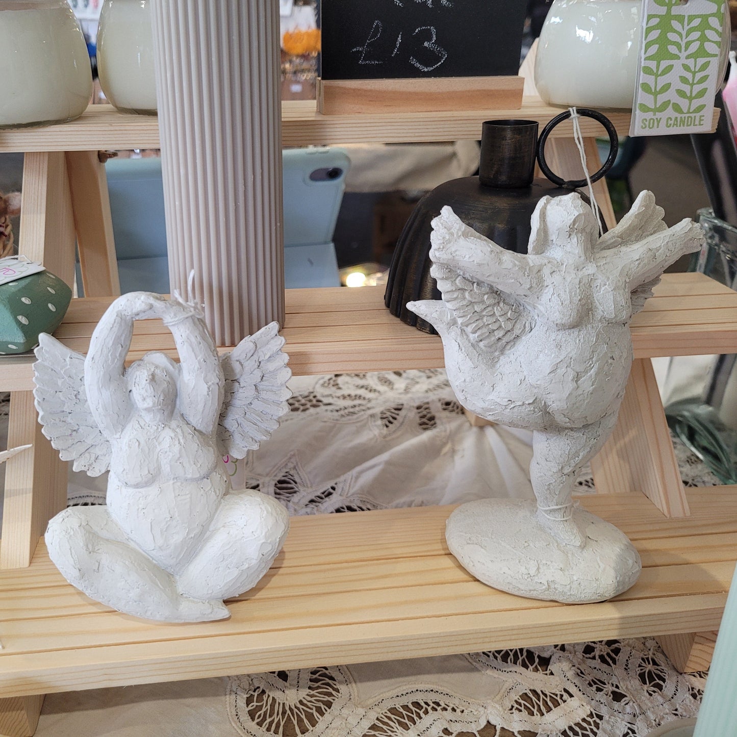 Bloomingville Deco Angels in White