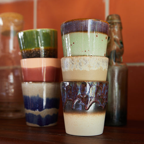 HKLIVING 70s ceramics Coffee Mugs: Grounding