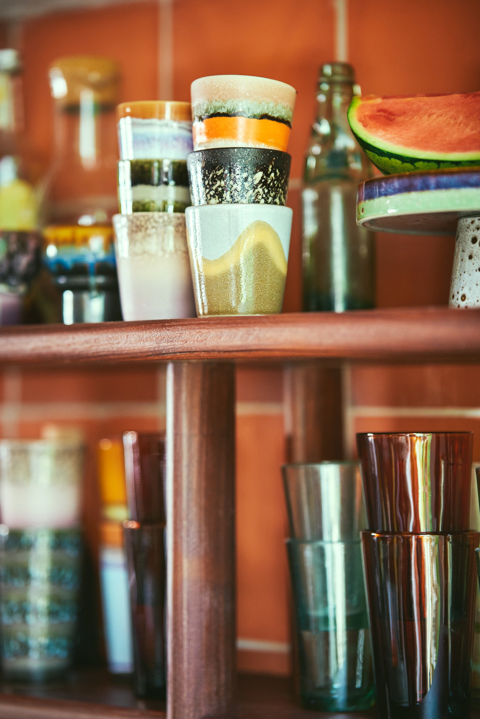 HKLIVING 70s ceramics Coffee Mugs: Elements