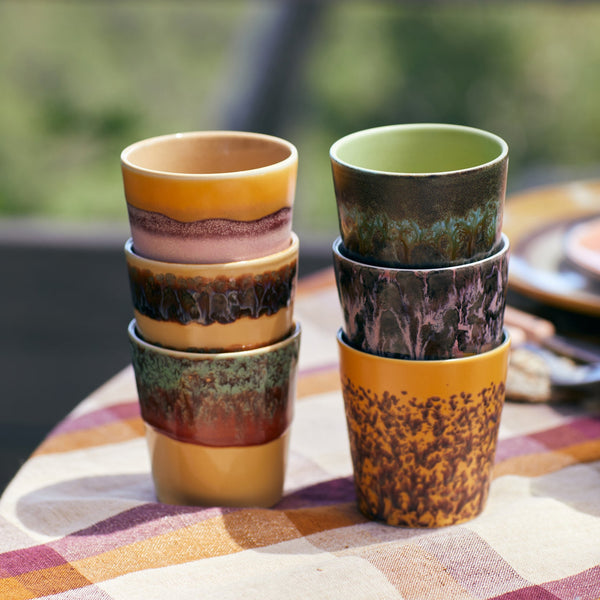 HKLIVING 70s ceramics: Coffee Mugs