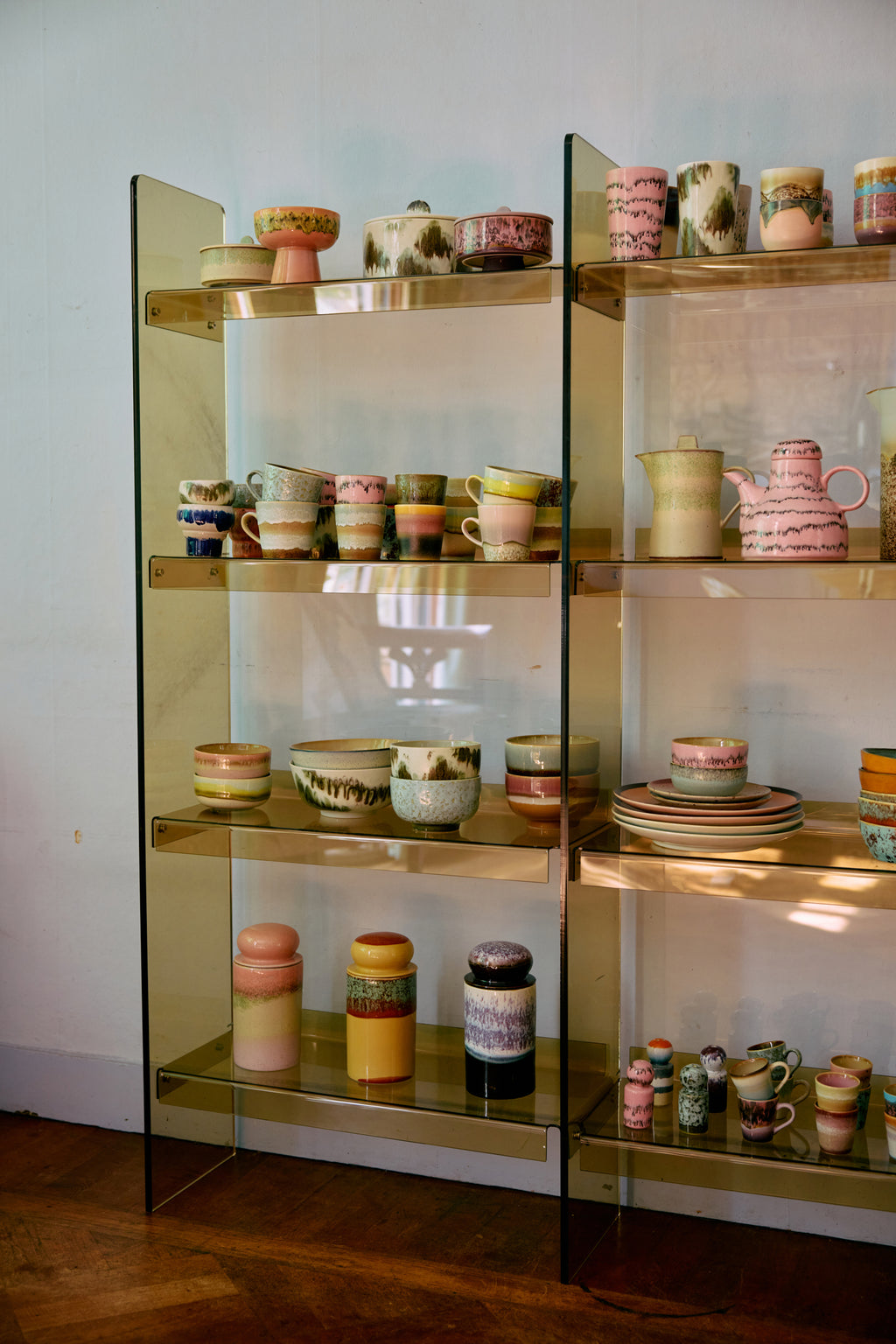 HKLIVING 70s Ceramic Americano Mugs: Rococo