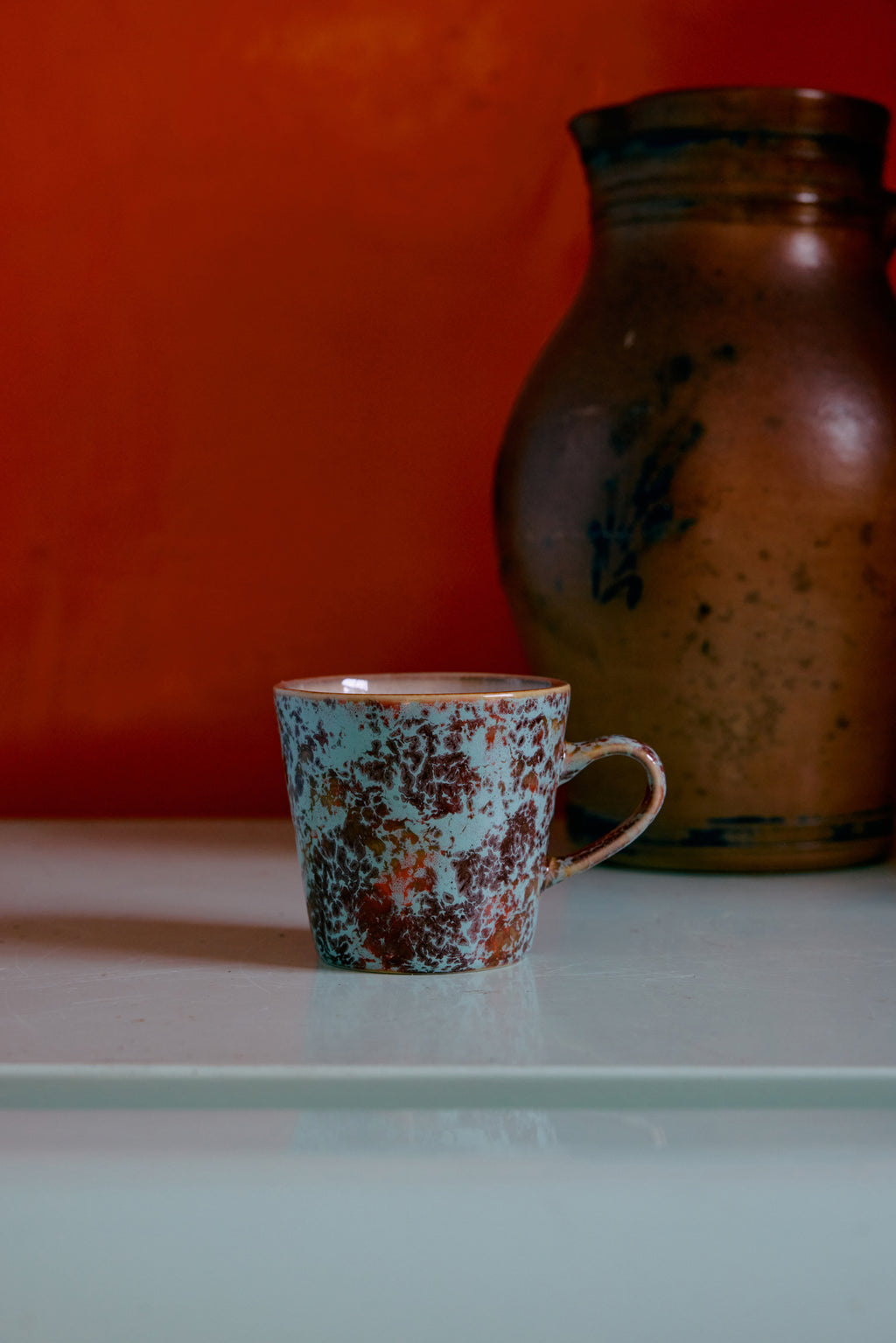 HKLIVING 70s Ceramic Americano Mugs: Rococo