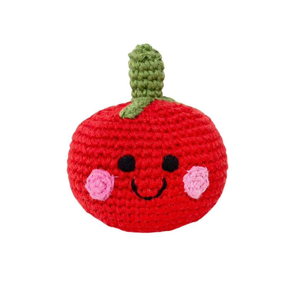 Crochet Baby Rattle Food in Various