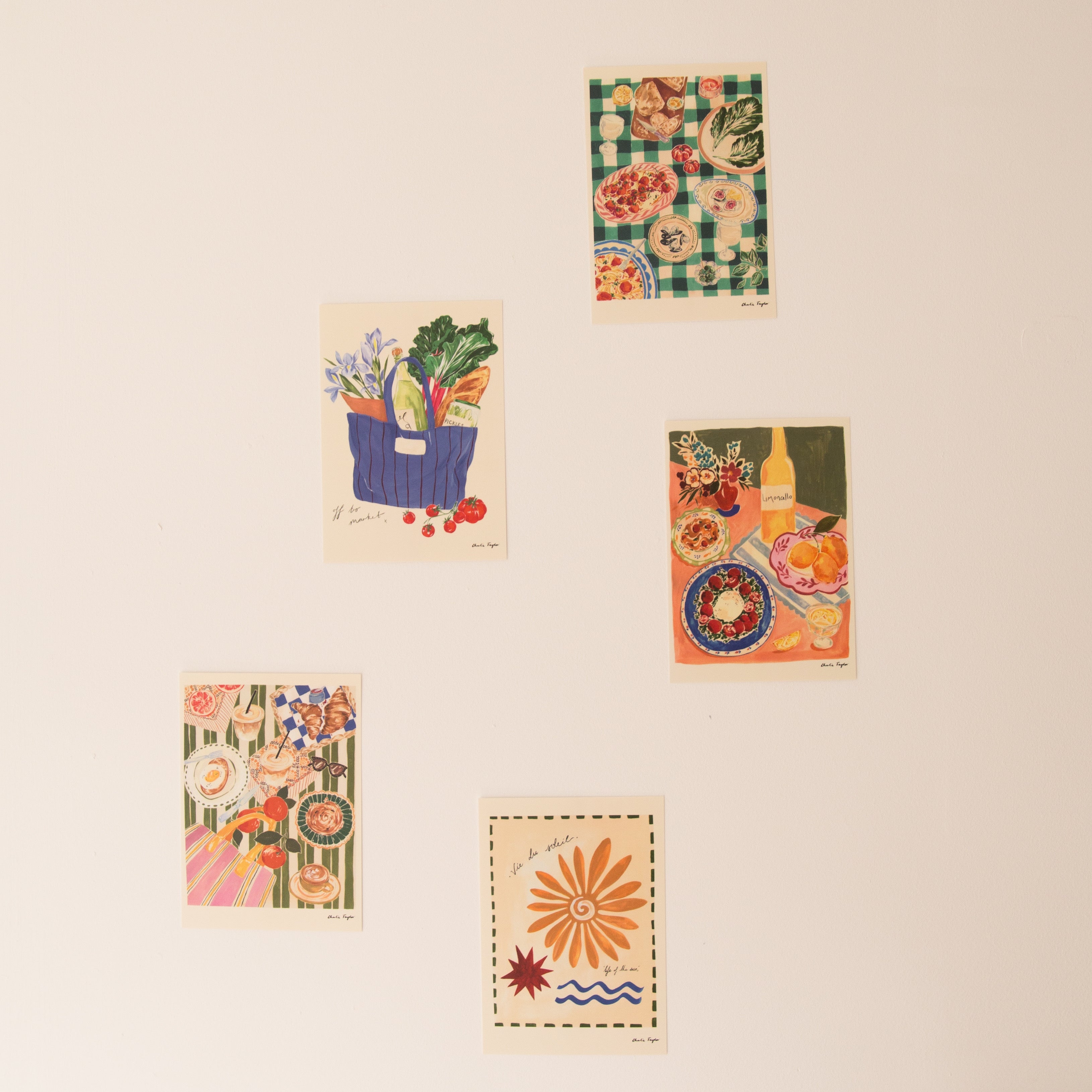 Charlie Taylor Design Postcards