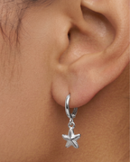 Big Metal London Sofia Sea Token Earrings in Gold or Silver
