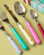 Merry and Bright Vintage Inspired Colourful Cutlery Set