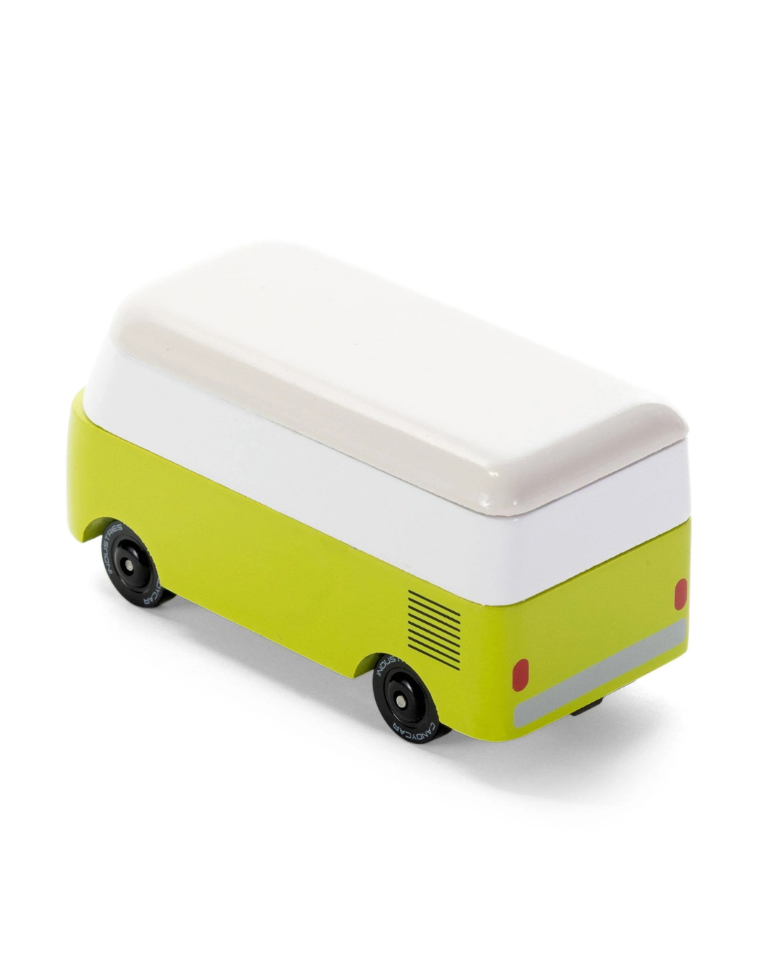 Candyvan VW T1 Green Wooden Diecast Toy Car