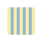 Ella Goddard Colourful Check and Stripe Coasters