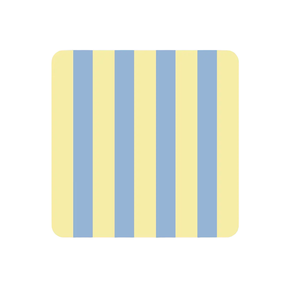Ella Goddard Colourful Check and Stripe Coasters