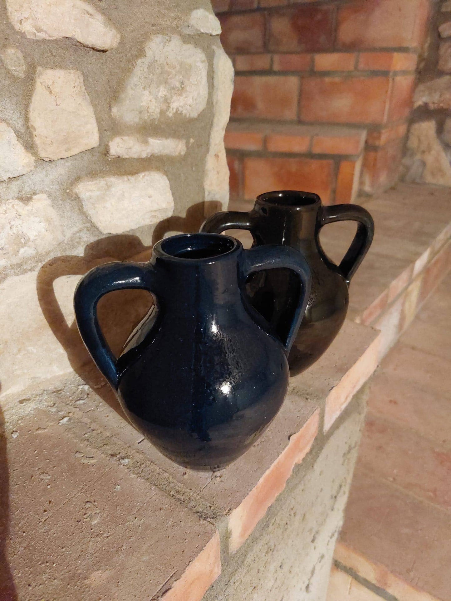 Roca Caus Traditional Jug in Dark Blue