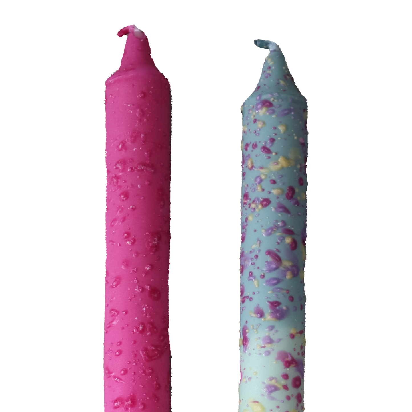 Confetti Long Taper Candles
