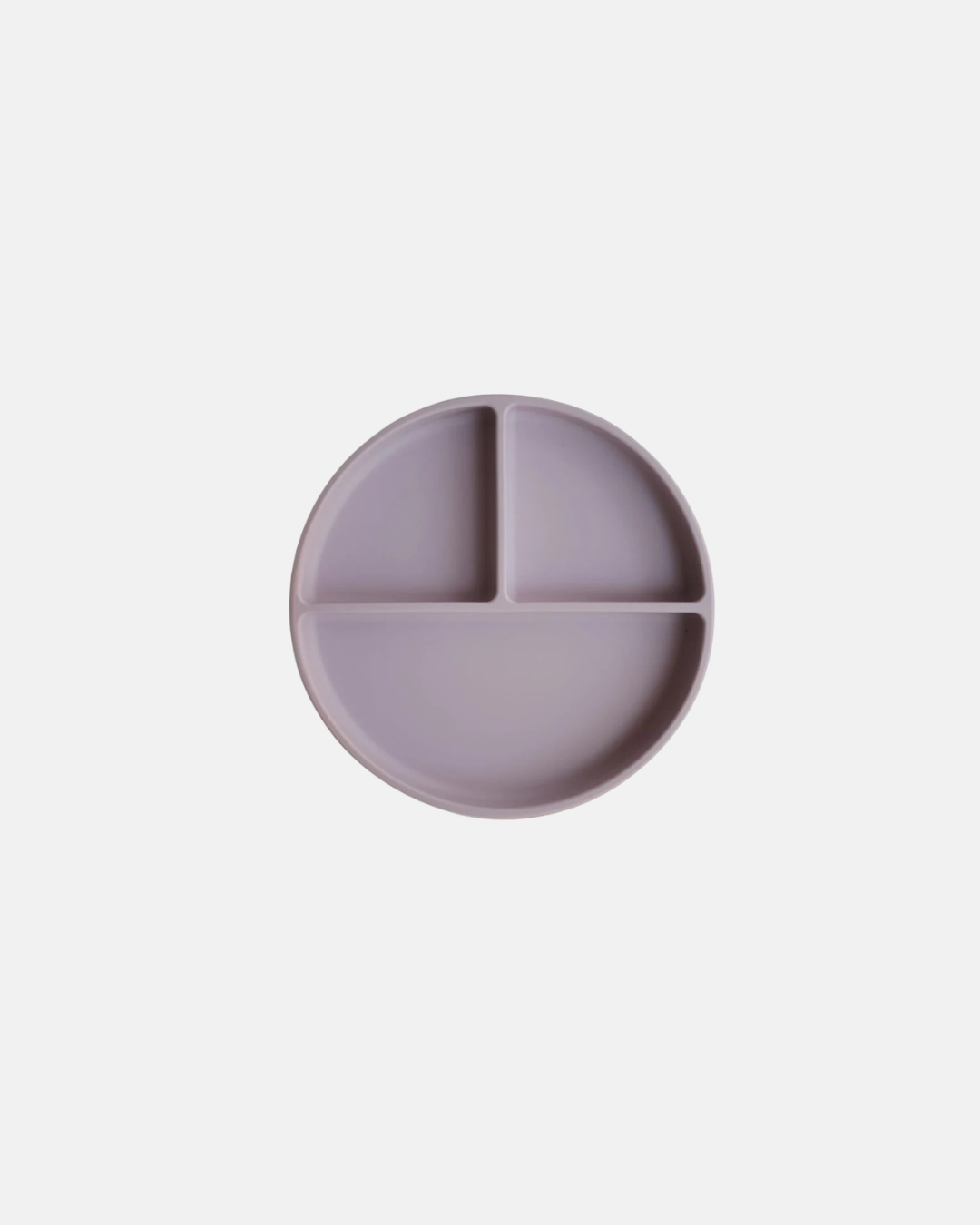 Mushie Silicone Suction Plate in Lilac
