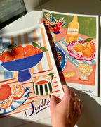 Charlie Taylor Sicily Dinner Print