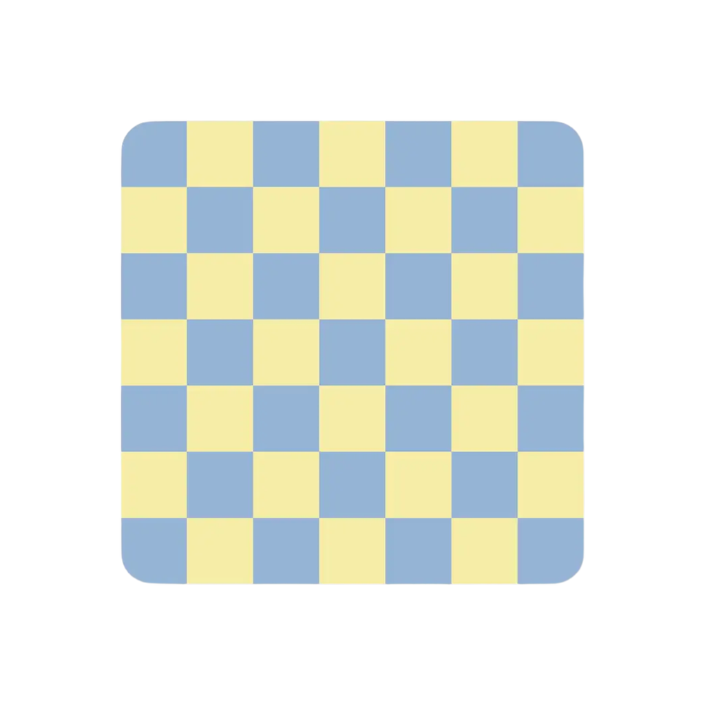 Ella Goddard Colourful Check and Stripe Coasters