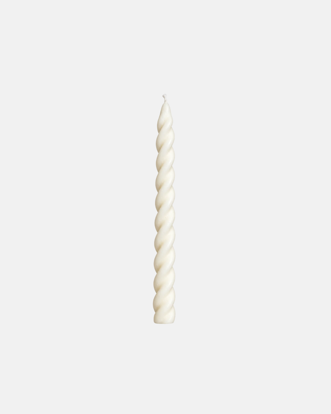 Soie Soy Wax Twirl Taper Candle in Various Colours