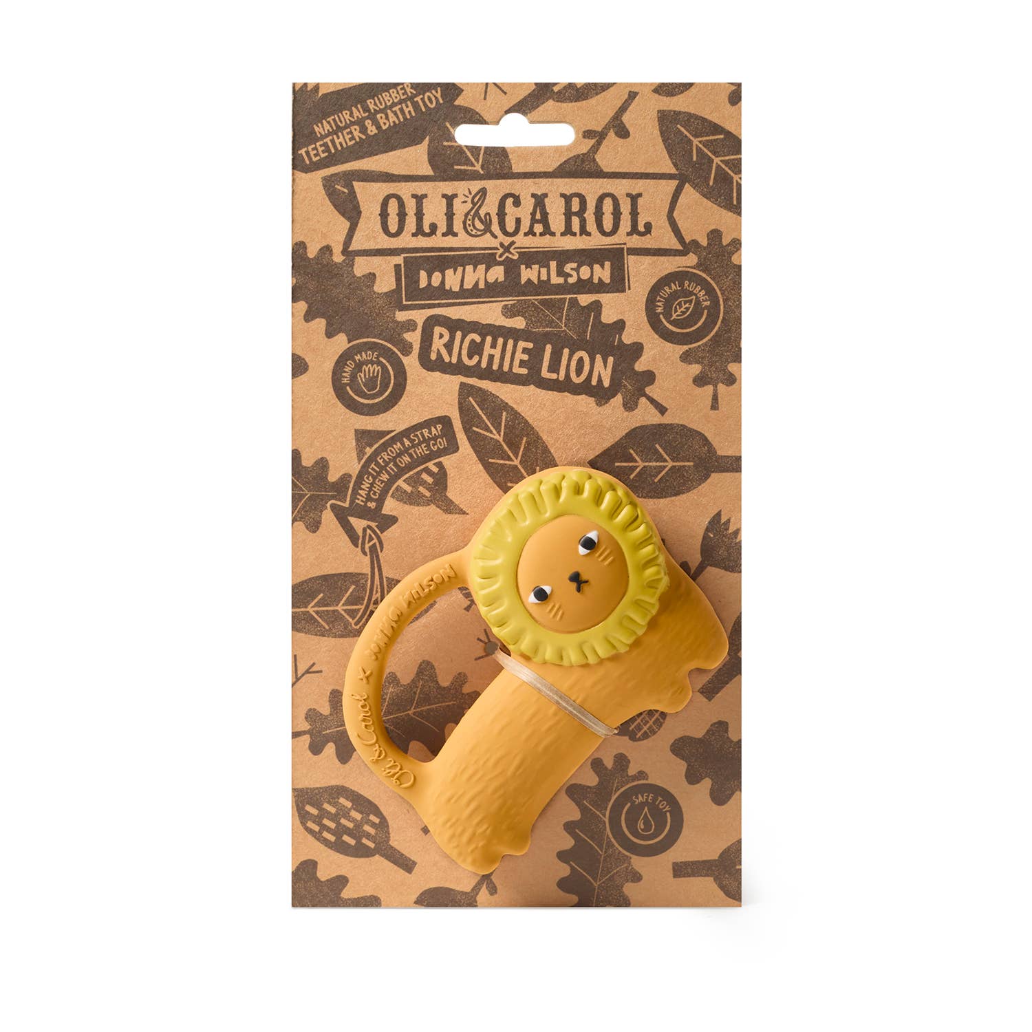 Oli & Carol Richie Lion Natural Baby Teether
