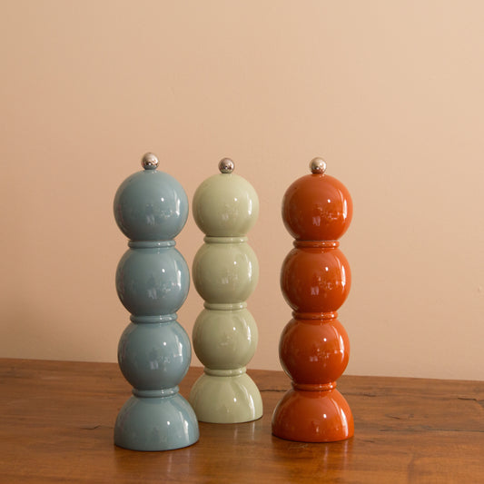 Addison Ross Bobbin Salt & Pepper Grinder in Orange