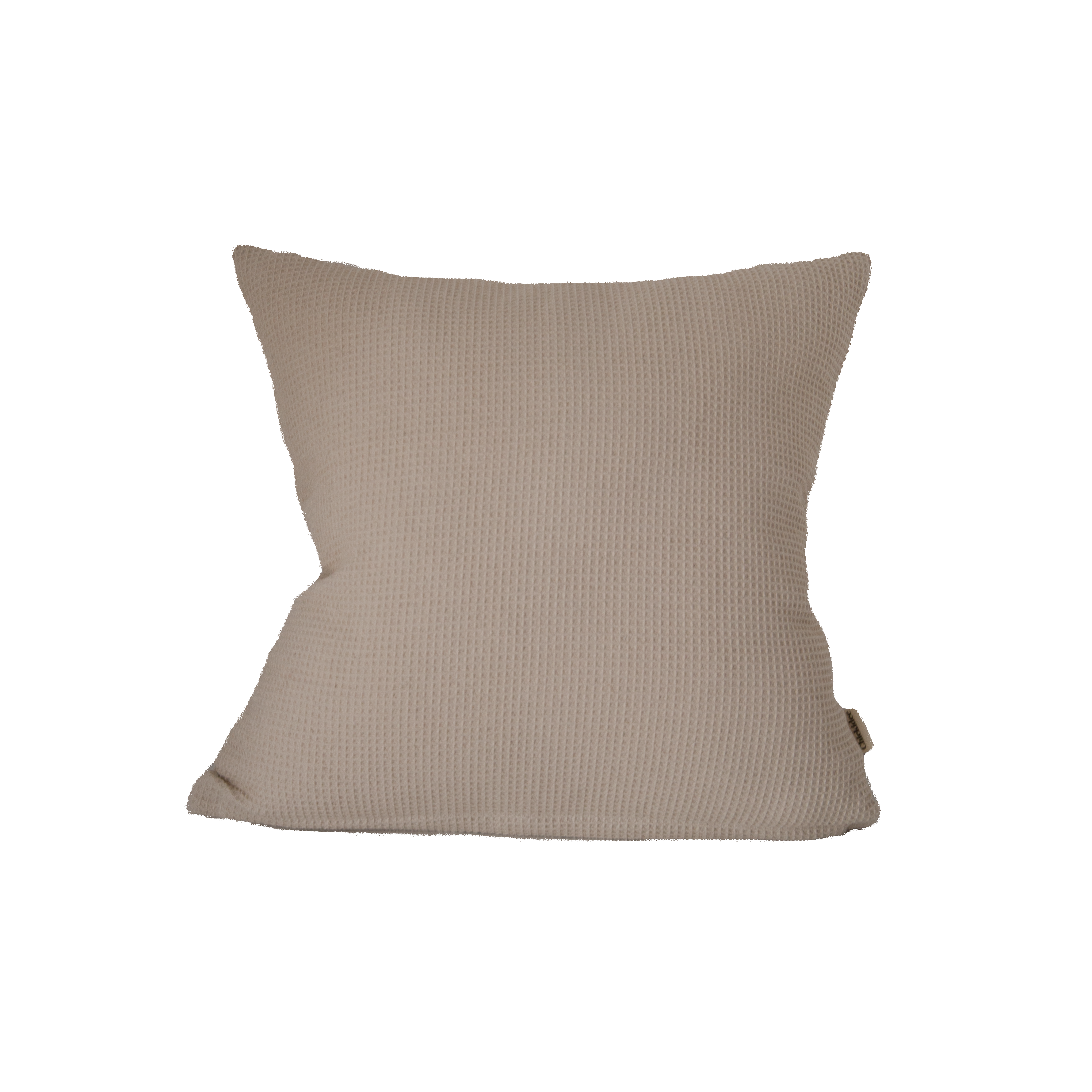 Chickidee Organic Waffle Cushion/Duck Feather Inner - Toast