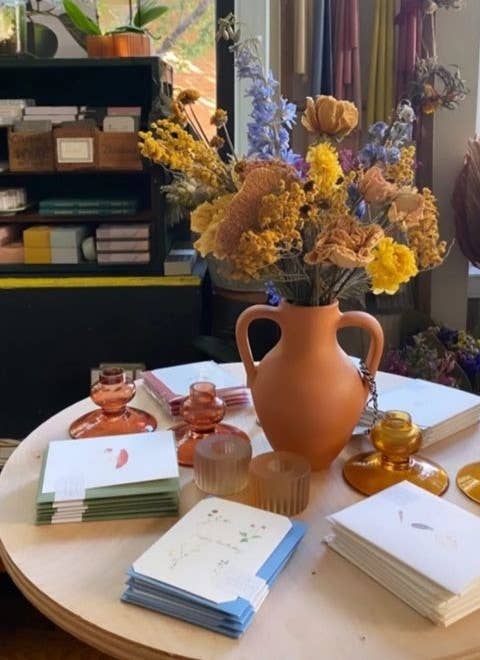 Roca Caus Handmade Vase in Terracotta