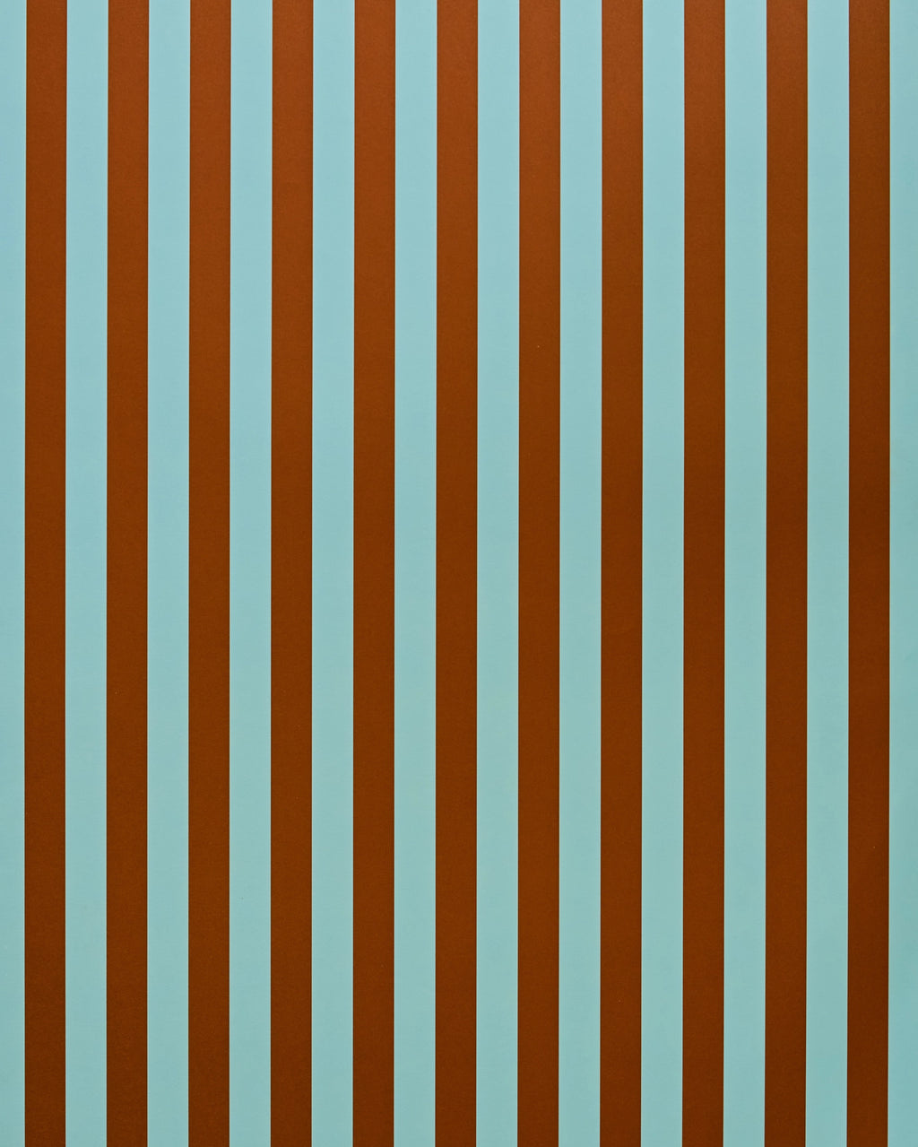 Heather Evelyn Classic Stripe Brown & Blue Gift Wrap