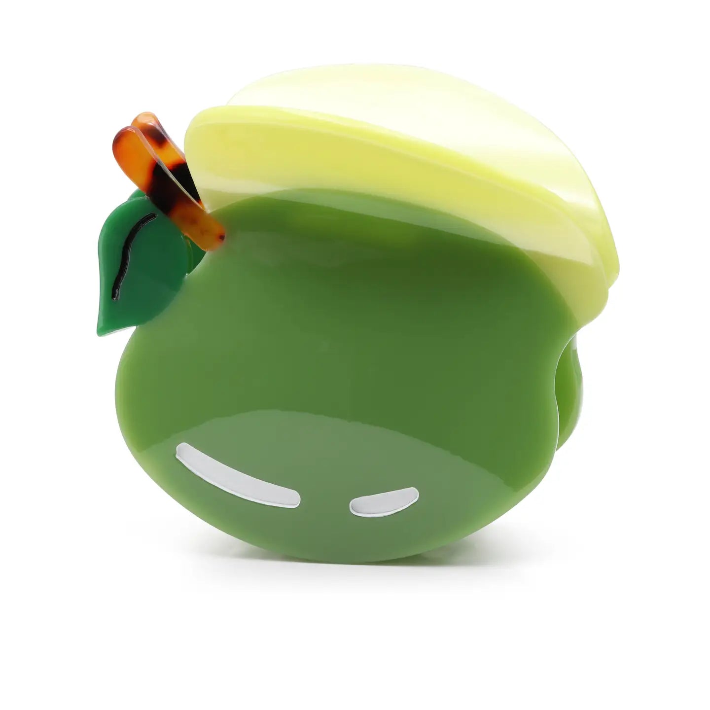 Big Metal London Apple Novelty Hair Claw Clip