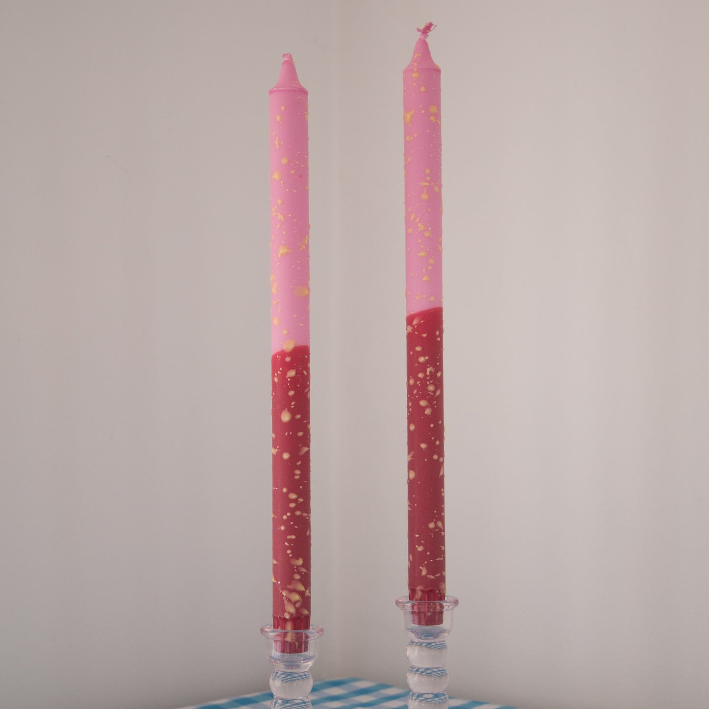 Nordtrice Ombre and Confetti 30cm Long Taper Candles