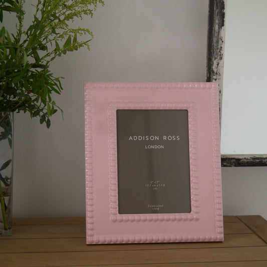 Addison Ross Luxury Lacquer Bobbin Frame in Pink