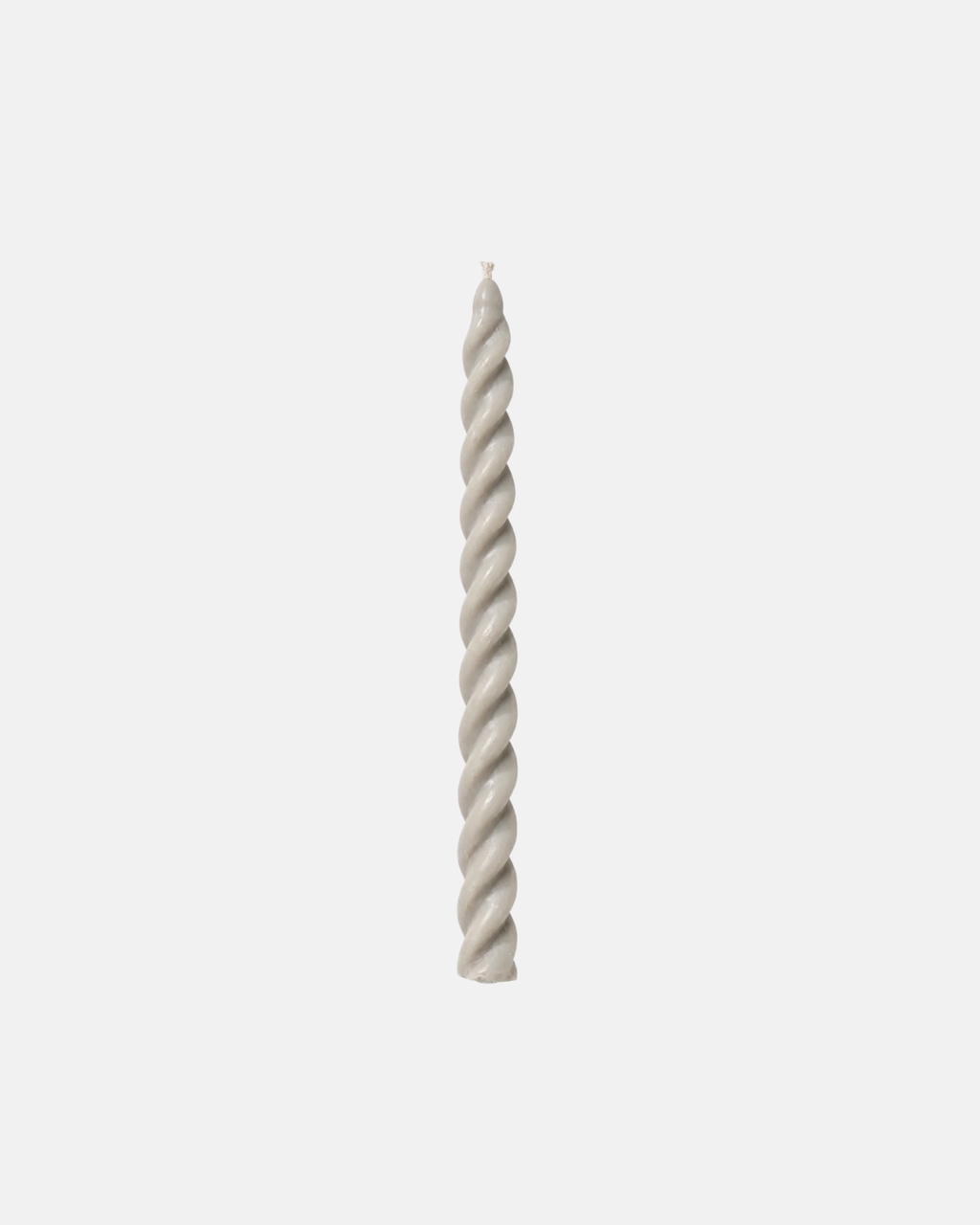 Soie Soy Wax Twirl Taper Candle in Various Colours