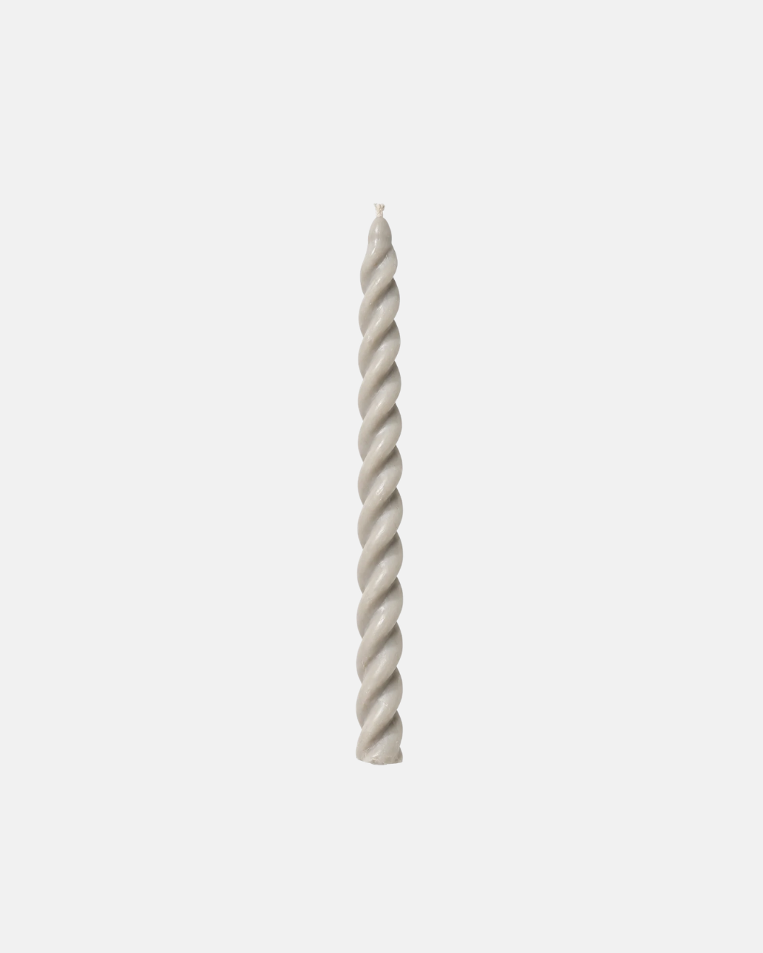 Soie Soy Wax Twirl Taper Candle in Various Colours