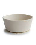 Mushie Silicone Suction Bowl in Ivory