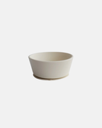 Mushie Silicone Suction Bowl in Ivory