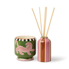 Paddywax A Dopo Tiger Ceramic Reed Diffuser in Black Cedar & Fig
