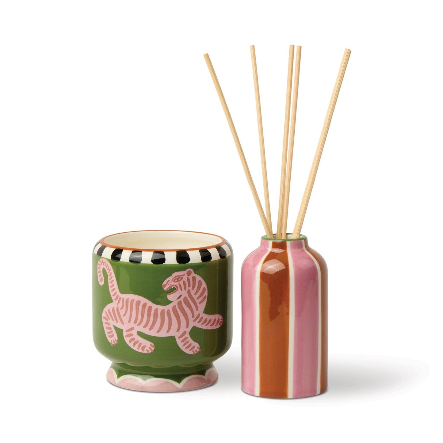 Paddywax A Dopo Tiger Ceramic Diffuser Black Cedar & Fig