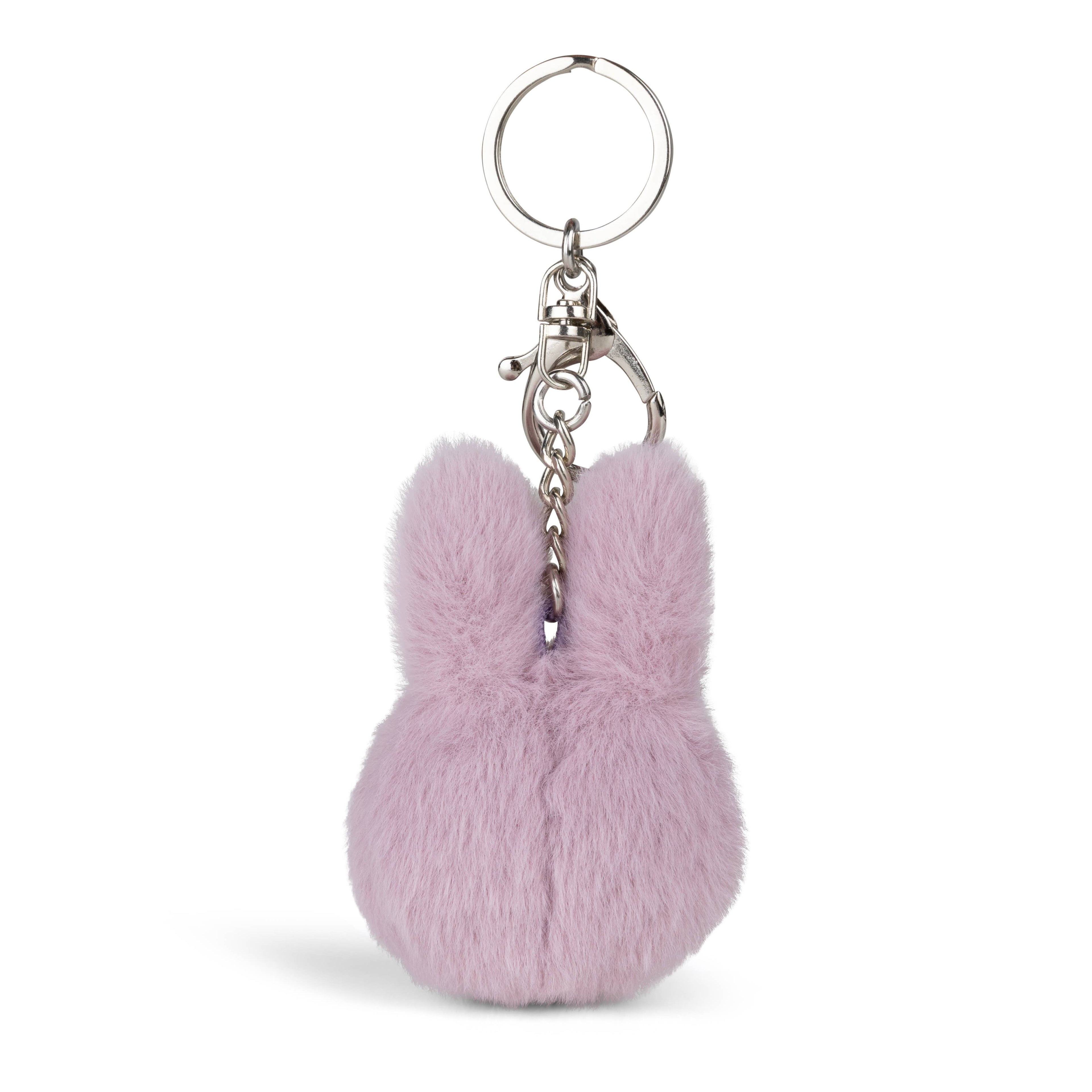 Miffy Fuzzy ECO Keyring in Lilac
