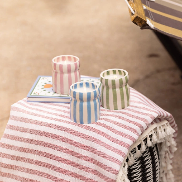 Paddywax Cabana Ceramic Soy Candle Bora Bora