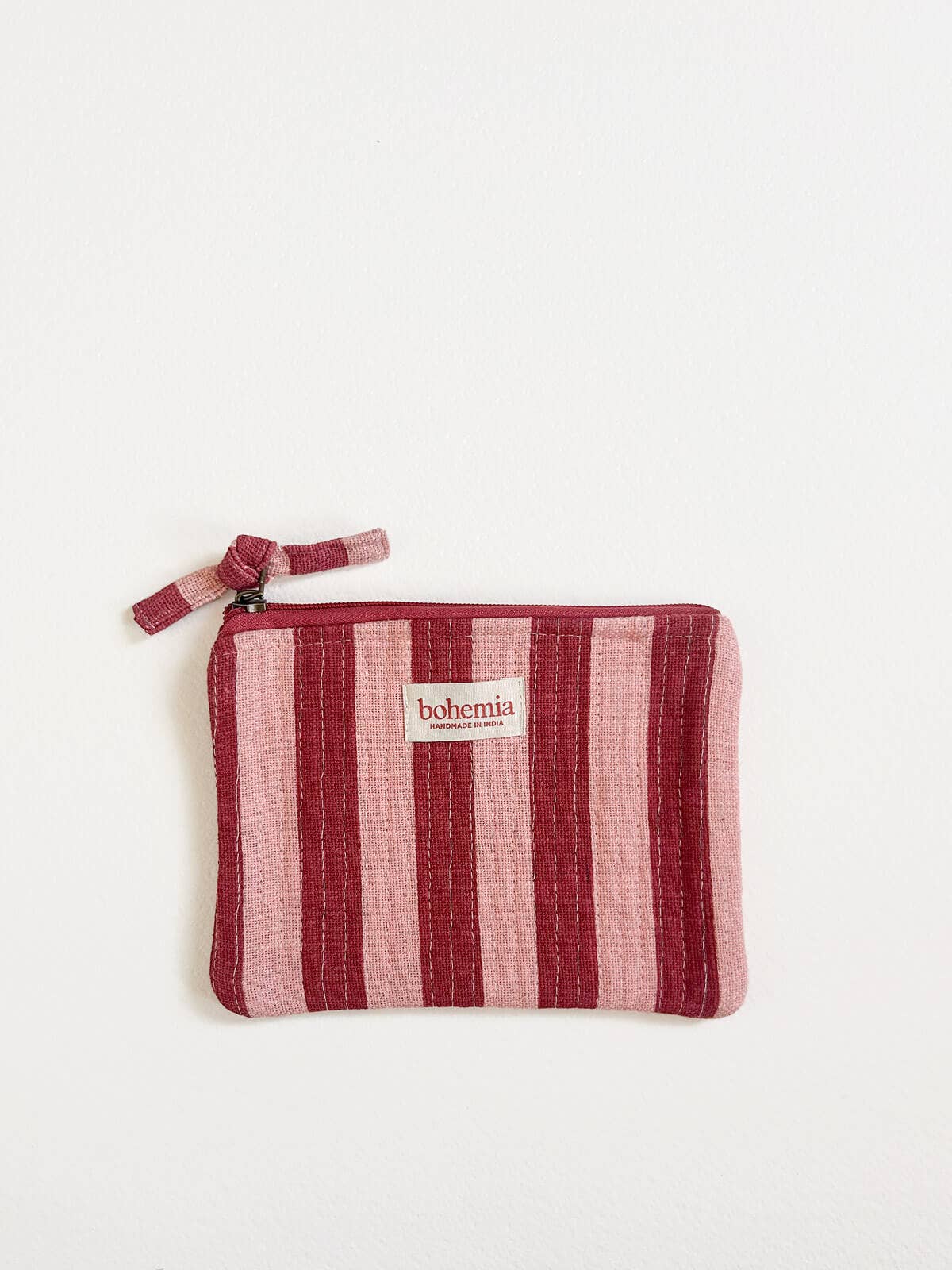Bohemia Design Jaipur Stripe Cosmetics Pouch in Two Colours