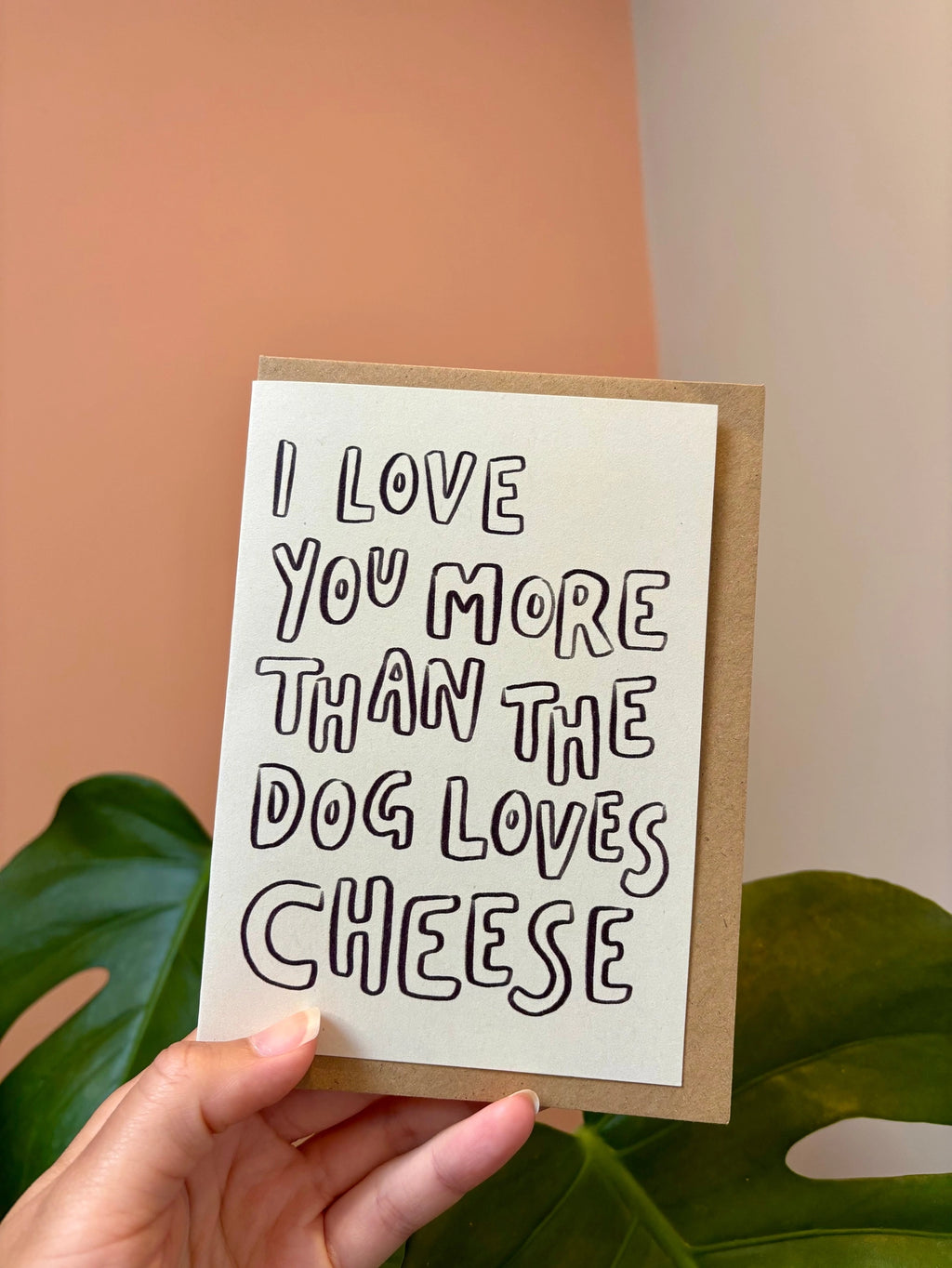 Kira Bolton I Love You More Greeting Card