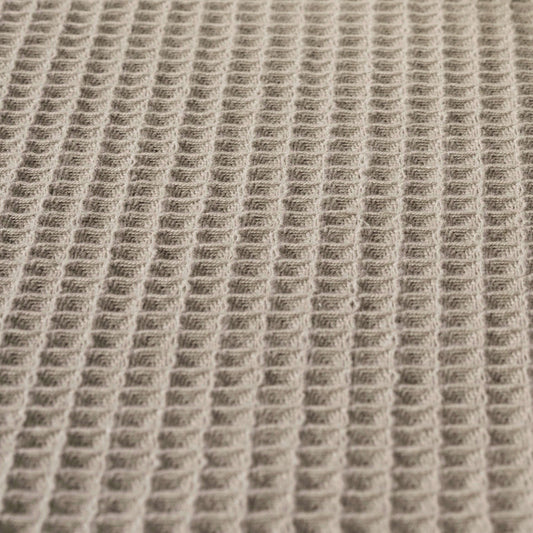 SG Hogar Waffle Table Runner in Walnut Brown