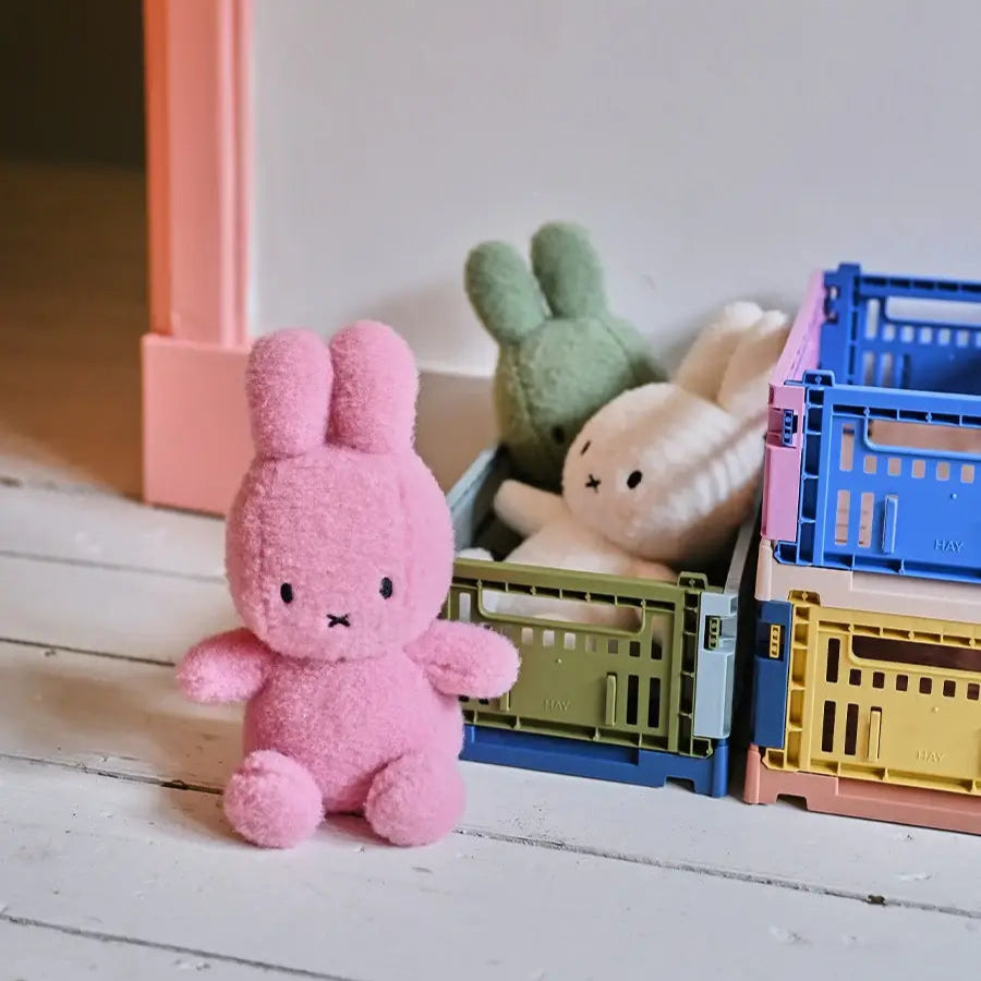 Miffy Cotton Candy Recycled Plush in Soft Pistachio