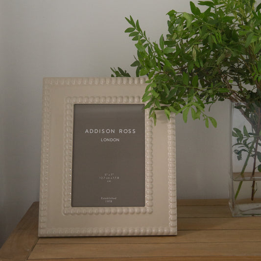 Addison Ross Luxury Lacquer Bobbin Frame in Cappuccino