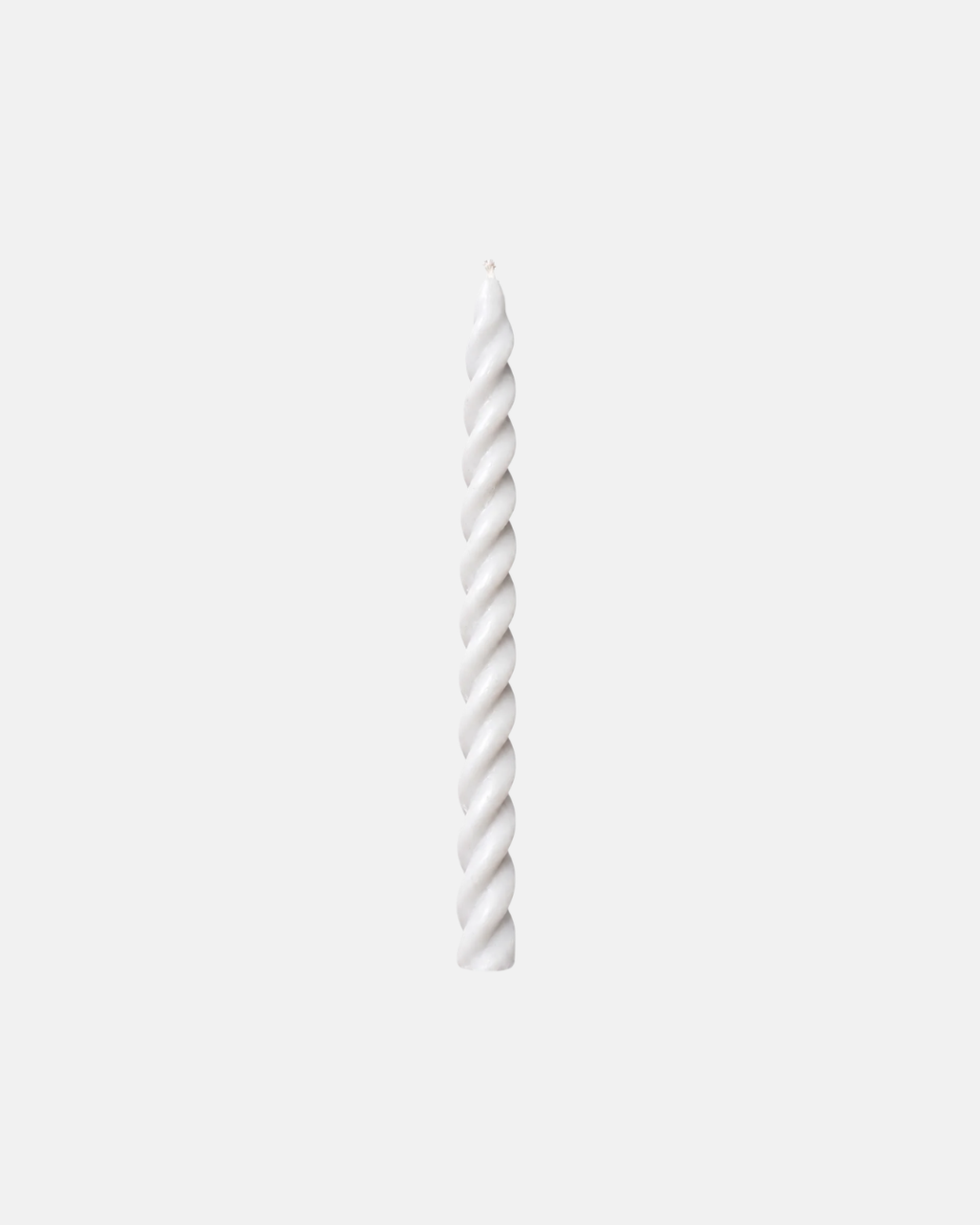 Soie Soy Wax Twirl Taper Candle in Various Colours