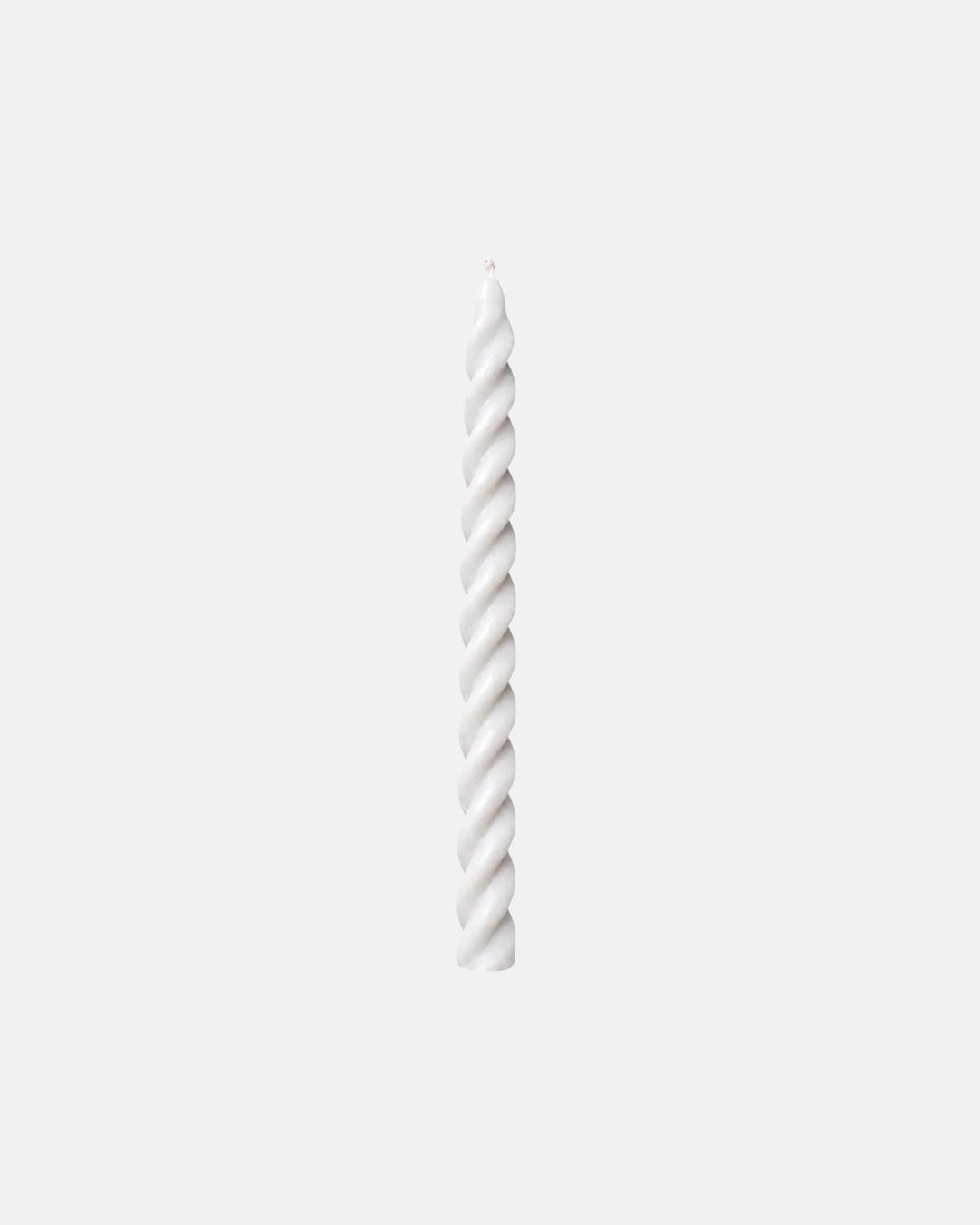 Soie Soy Wax Twirl Taper Candle in Various Colours