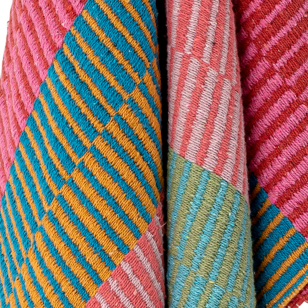 Bloomingville Isnel Multi Recycled Cotton Throw