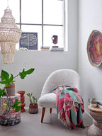Bloomingville Isnel Multi Recycled Cotton Throw