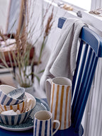 Bloomingville Begonia Striped Mug in Pink, Blue or Brown